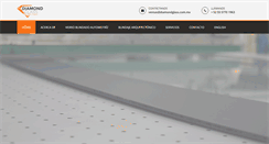 Desktop Screenshot of diamondglass.com.mx